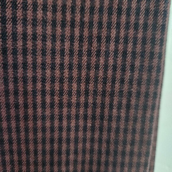 Sz10 Everlane Brown Black Houndstooth Flare Pants - *BNWT* - Picture 6 of 16
